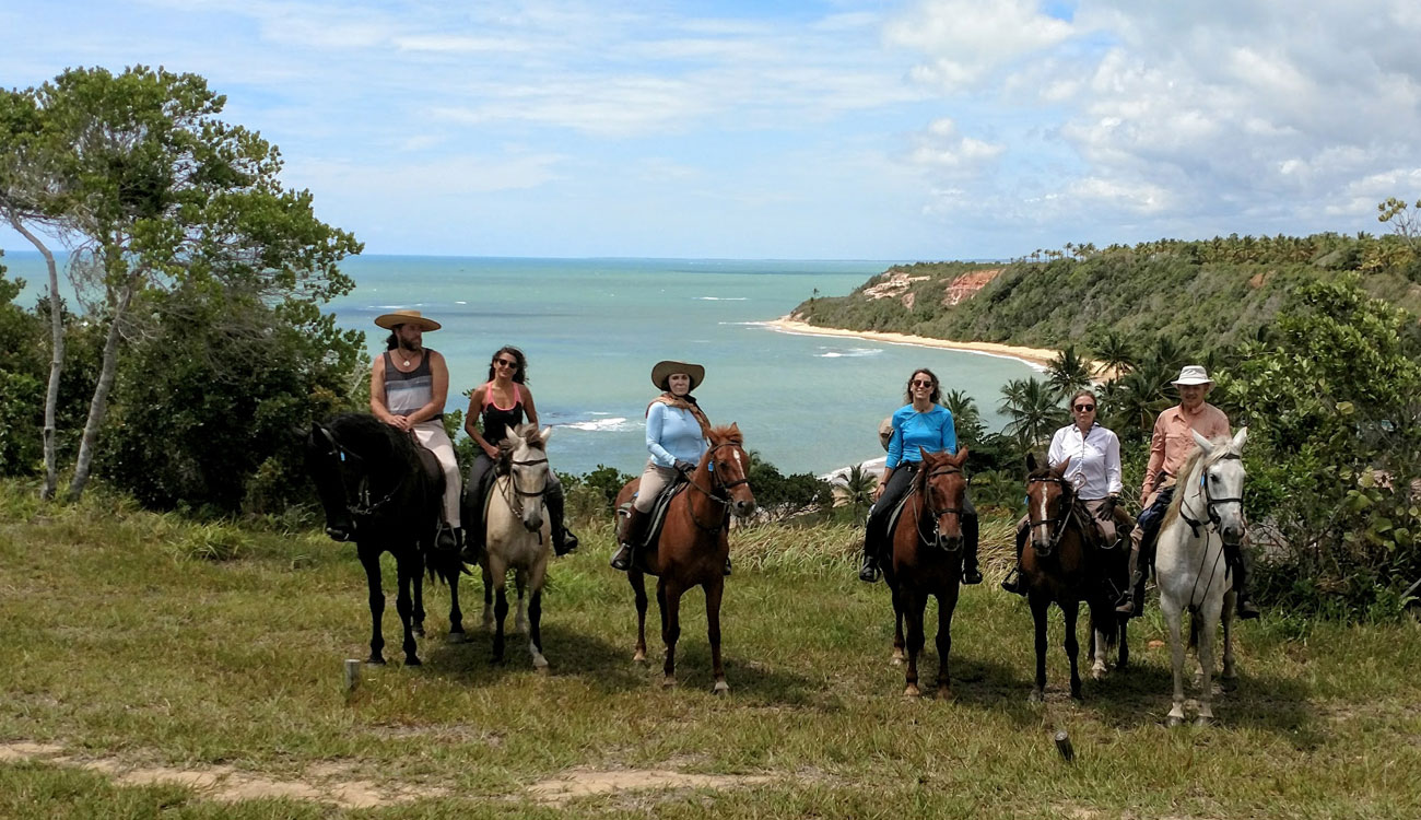 Cabalgata por las playas de Bahía