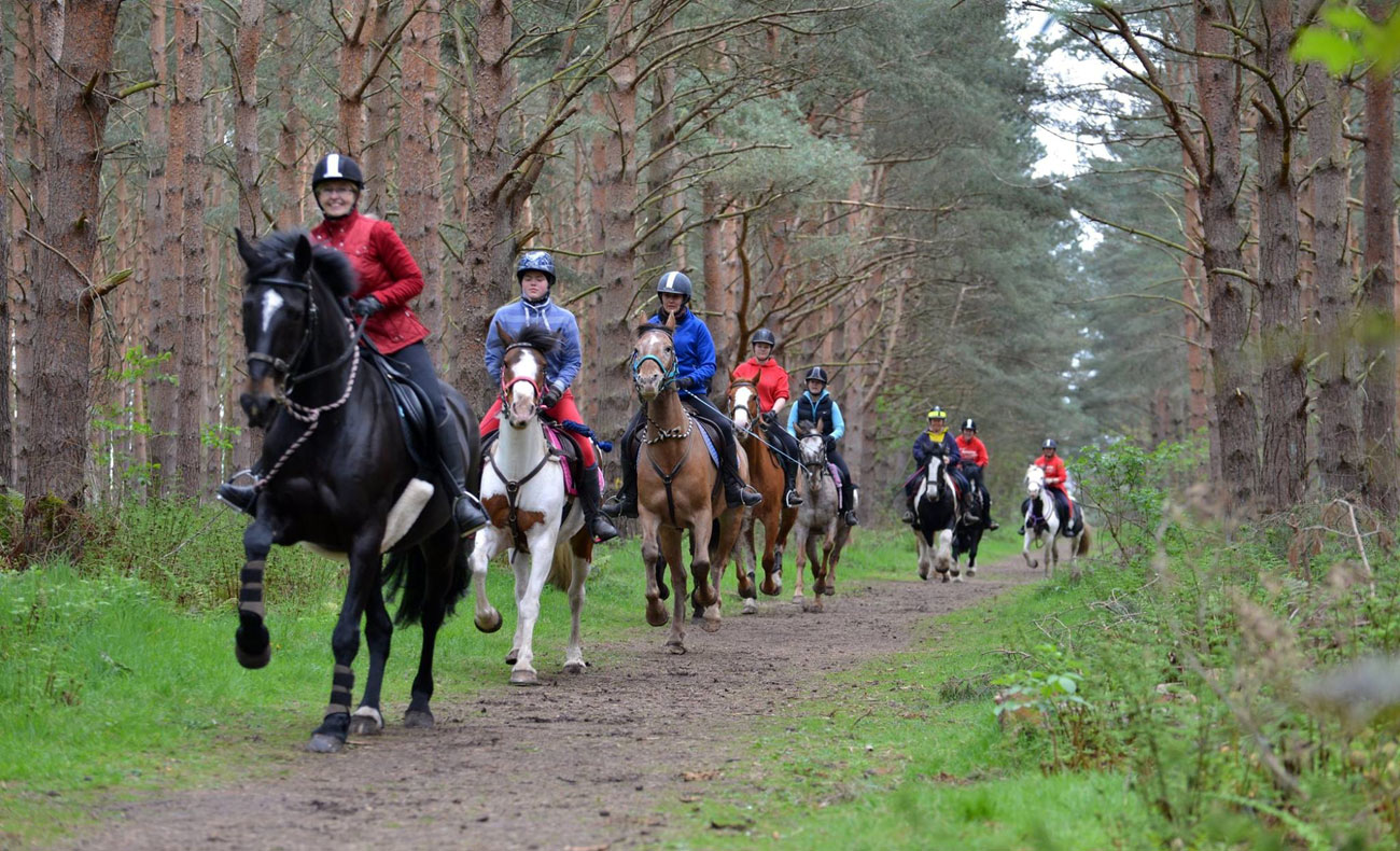 Itinéraire à cheval en Écosse