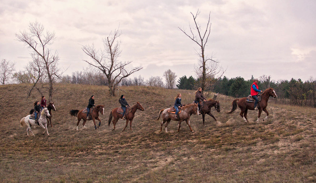 Reitroute Ungarn